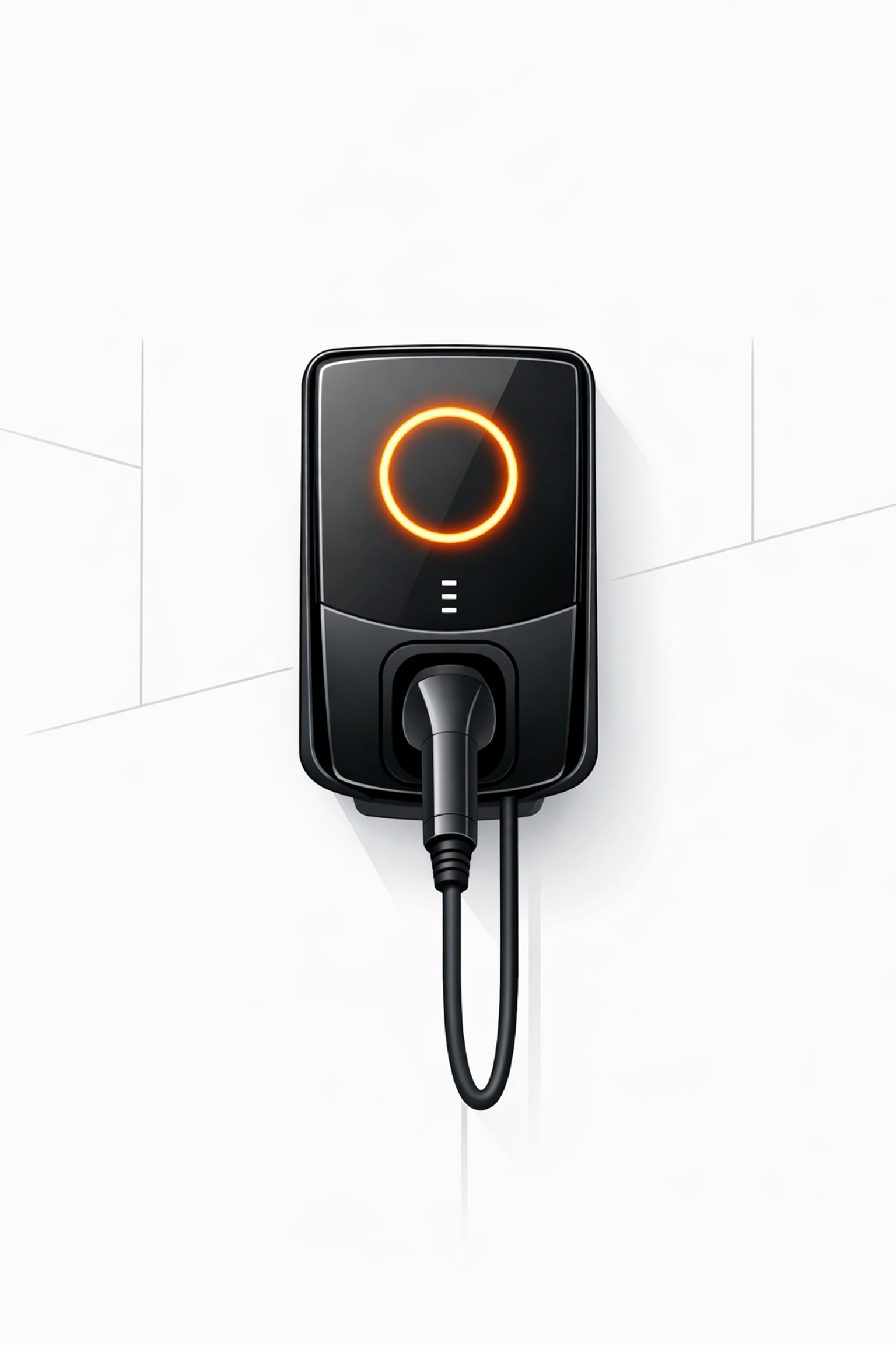 Moderne Wallbox-Ladestation für E-Autos als Beispiel für zeitgemäße Elektroinstallationen.