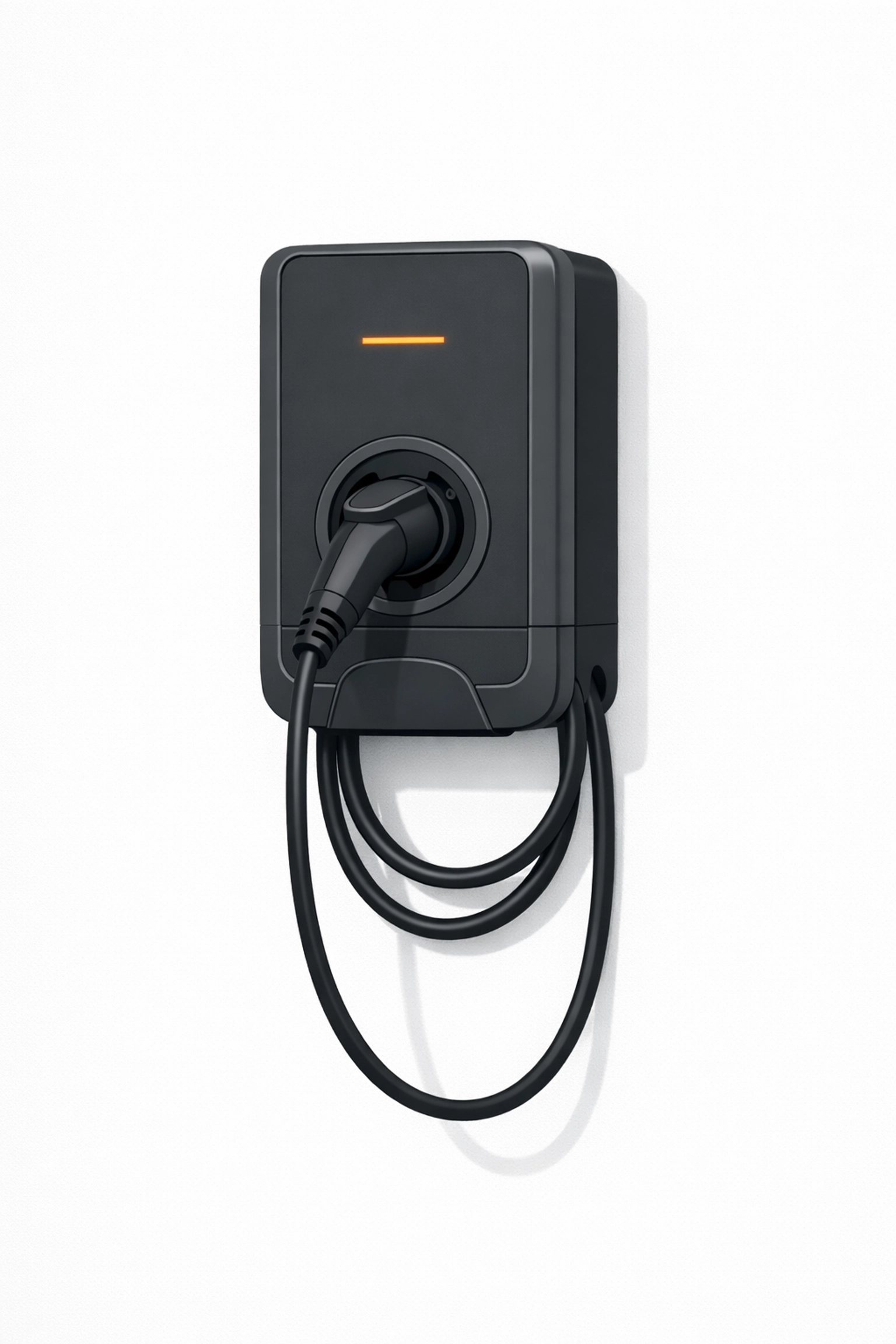 Moderne E-Auto Wallbox für intelligentes Laden und Lastmanagement in Wien.