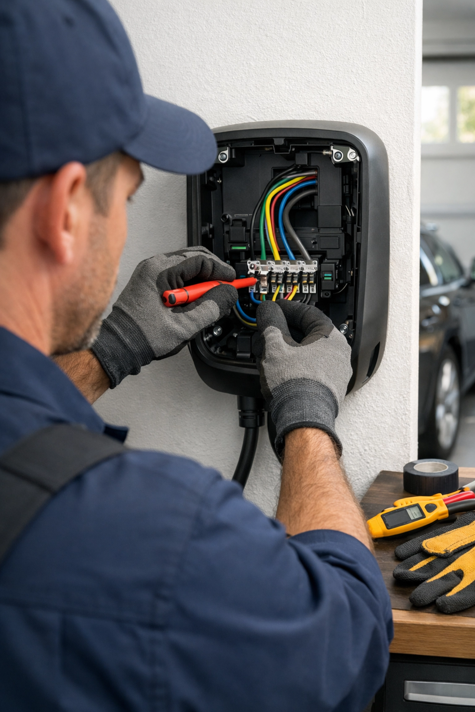 Zertifizierter Elektriker installiert Wallbox fachgerecht – Voraussetzung für Förderung Wien