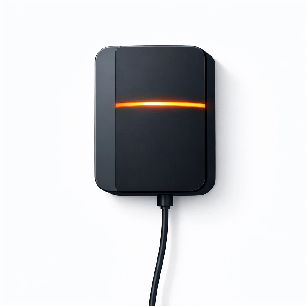 Moderne Wallbox für E-Autos als Beispiel für eine sichere und geprüfte Elektroinstallation in Wien.