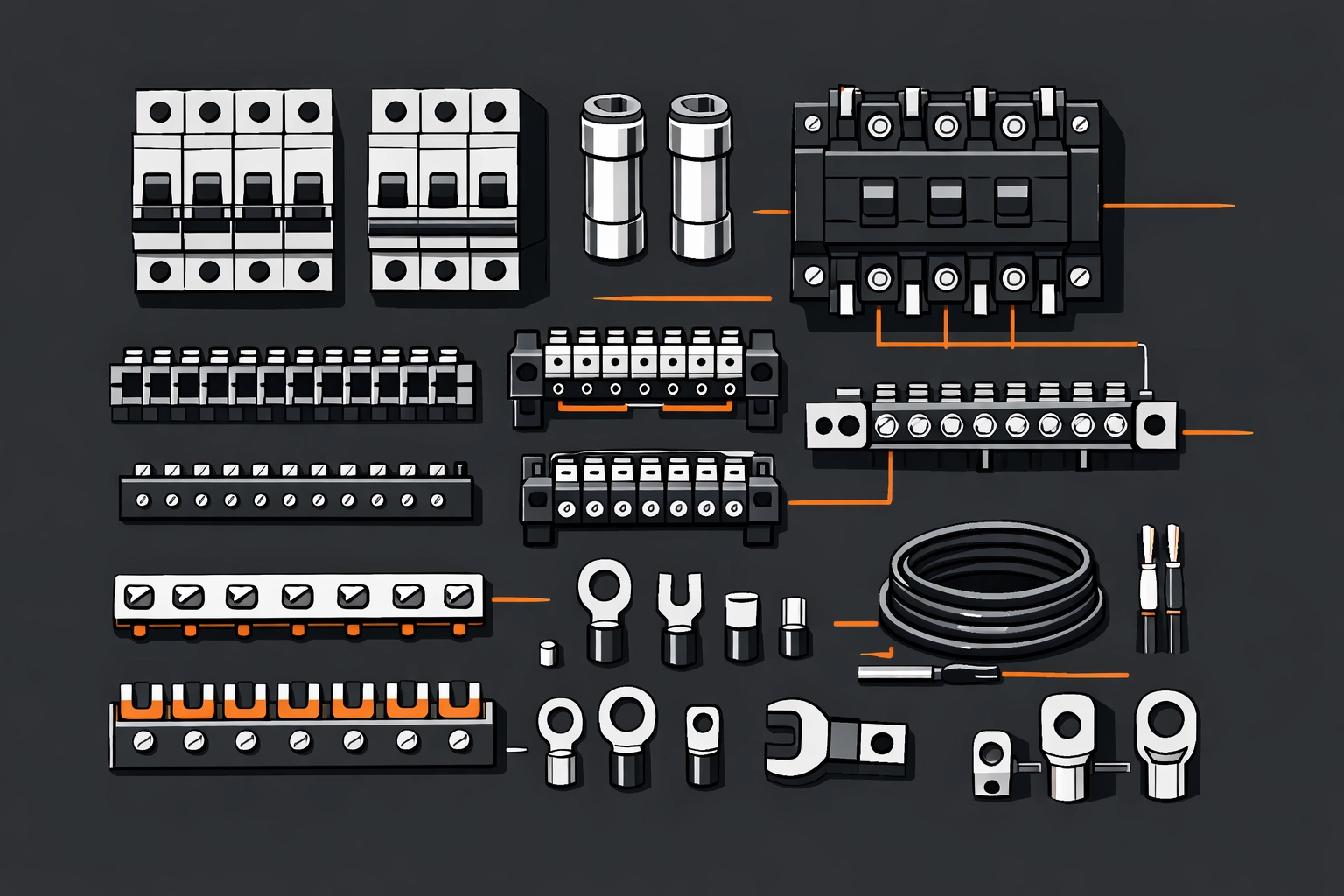 Hochwertige Sicherungsautomaten und Elektrokomponenten für sichere Elektroinstallationen in Wien.