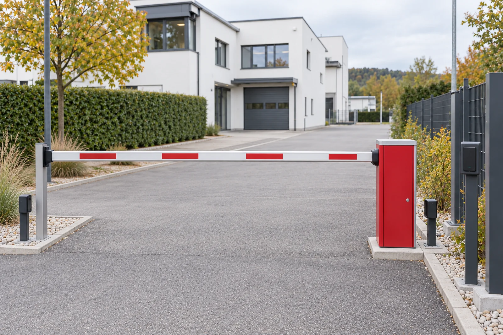 Schrankenanlage für eine Zufahrt
