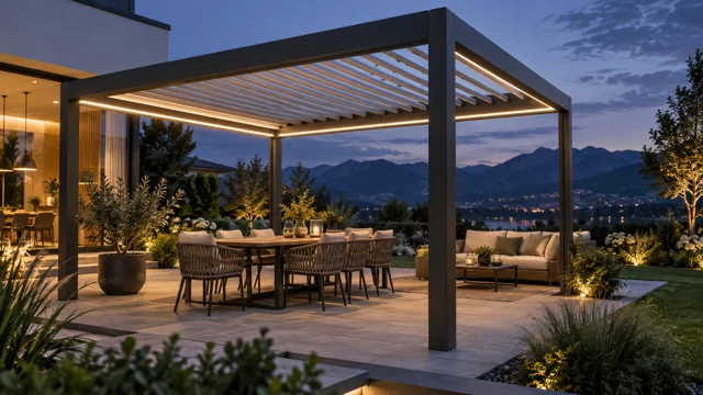 KI-Anwendungsidee: Pergola & Lamellendach
