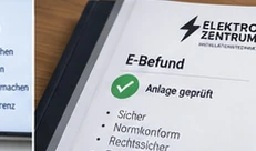 Ansicht eines E-Befund-Dokuments auf einem Tablet