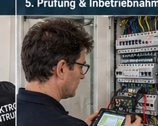 Prüfung des angeschlossenen Elektroverteilers