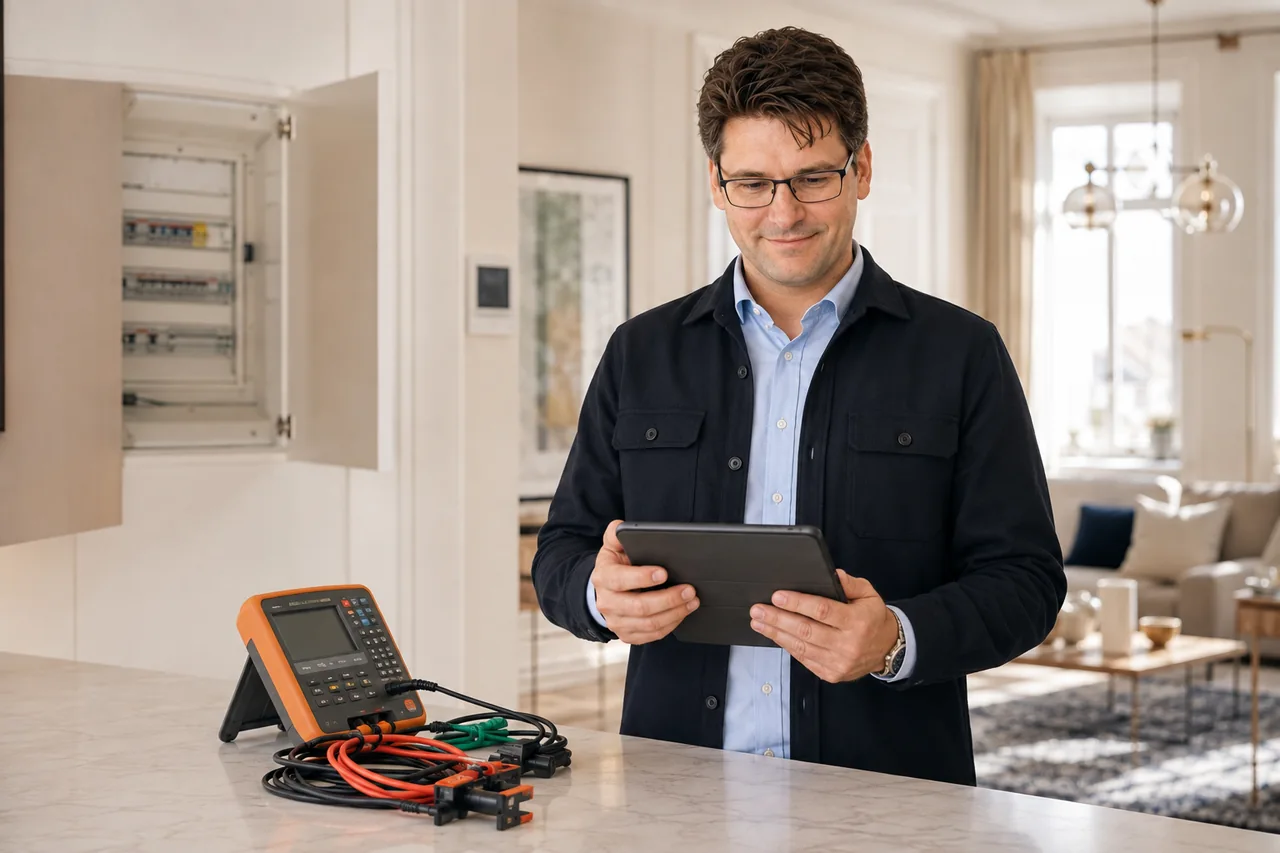 E-Befund – neu visualisiertes Elektro-Zentrum-Themenmotiv