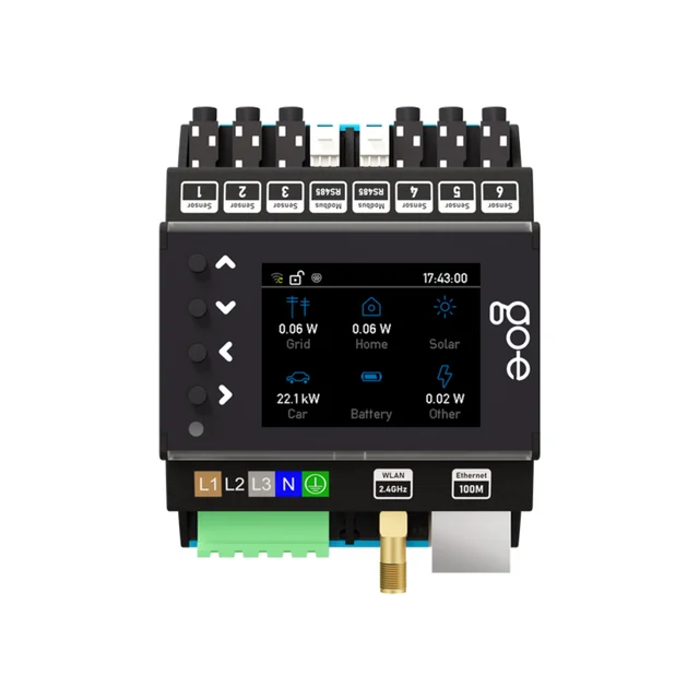 go-e Controller für PV-Überschussladen und dynamisches Lastmanagement