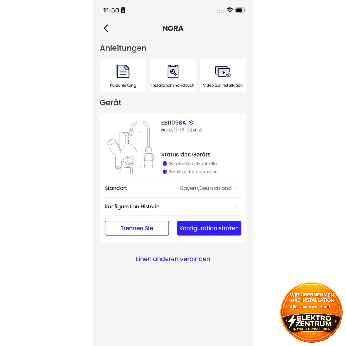 Raedian NORA 9101000021122 Wallbox