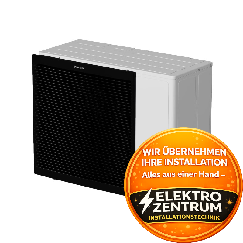 Wärmepumpe Daikin Altherma 3 R F 14kW EBVX16S18D6V + ERLA14DW1 - Heizung & Kühlung