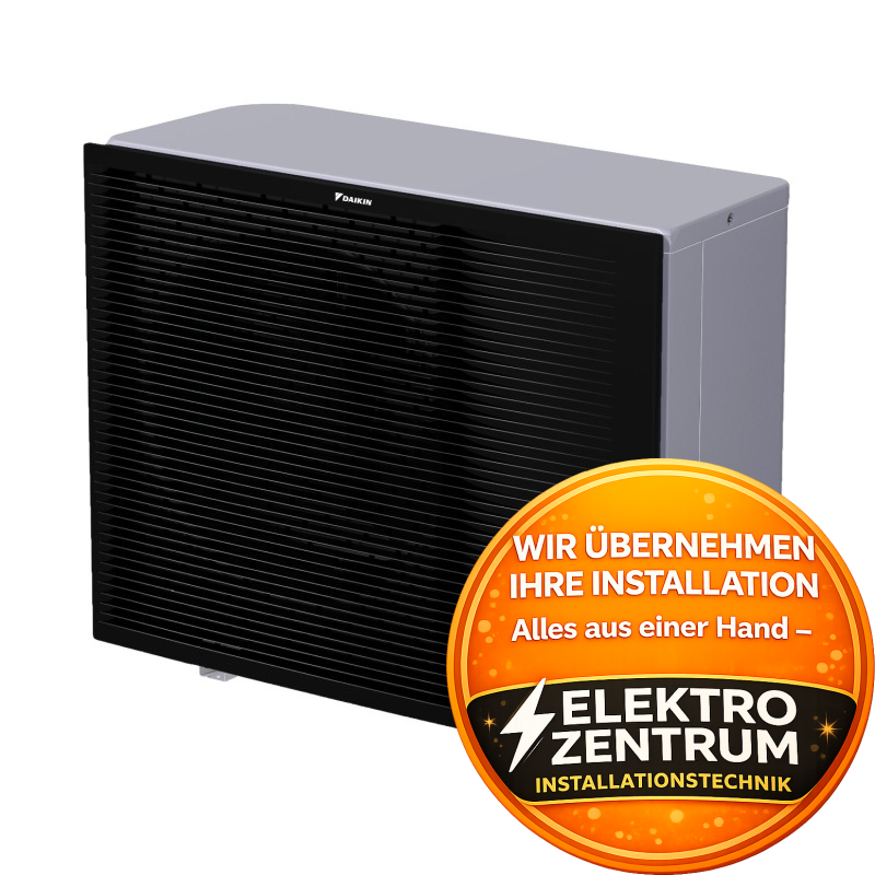 Wärmepumpe Daikin Altherma 3 H MT F 4kW ETVZ12S18E6V + EPRA08EW1 - Zweizonenheizung