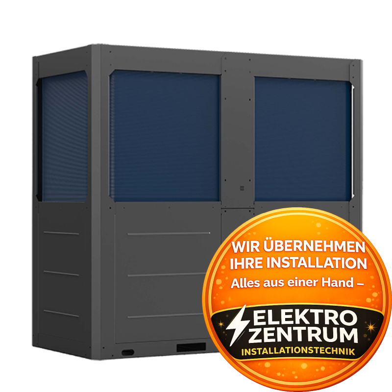 Wärmepumpe Midea M-Thermal Mars Large R290 Monoblock 70 kW MHS-SVC70-RN7L-B - Heizen und Kühlen