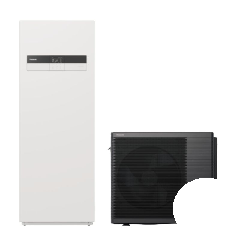 Wärmepumpe Panasonic Aquarea K High Performance 5kW WH-ADC0309K3E5B + WH-UDZ05KE5 - Zweizonen-Heizen und -Kühlen