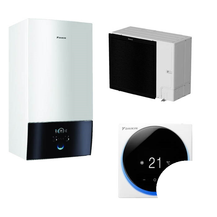 Wärmepumpe Daikin Altherma 3 R W 11kW EBBH11D9W + ERLA11DW1 – nur Heizung