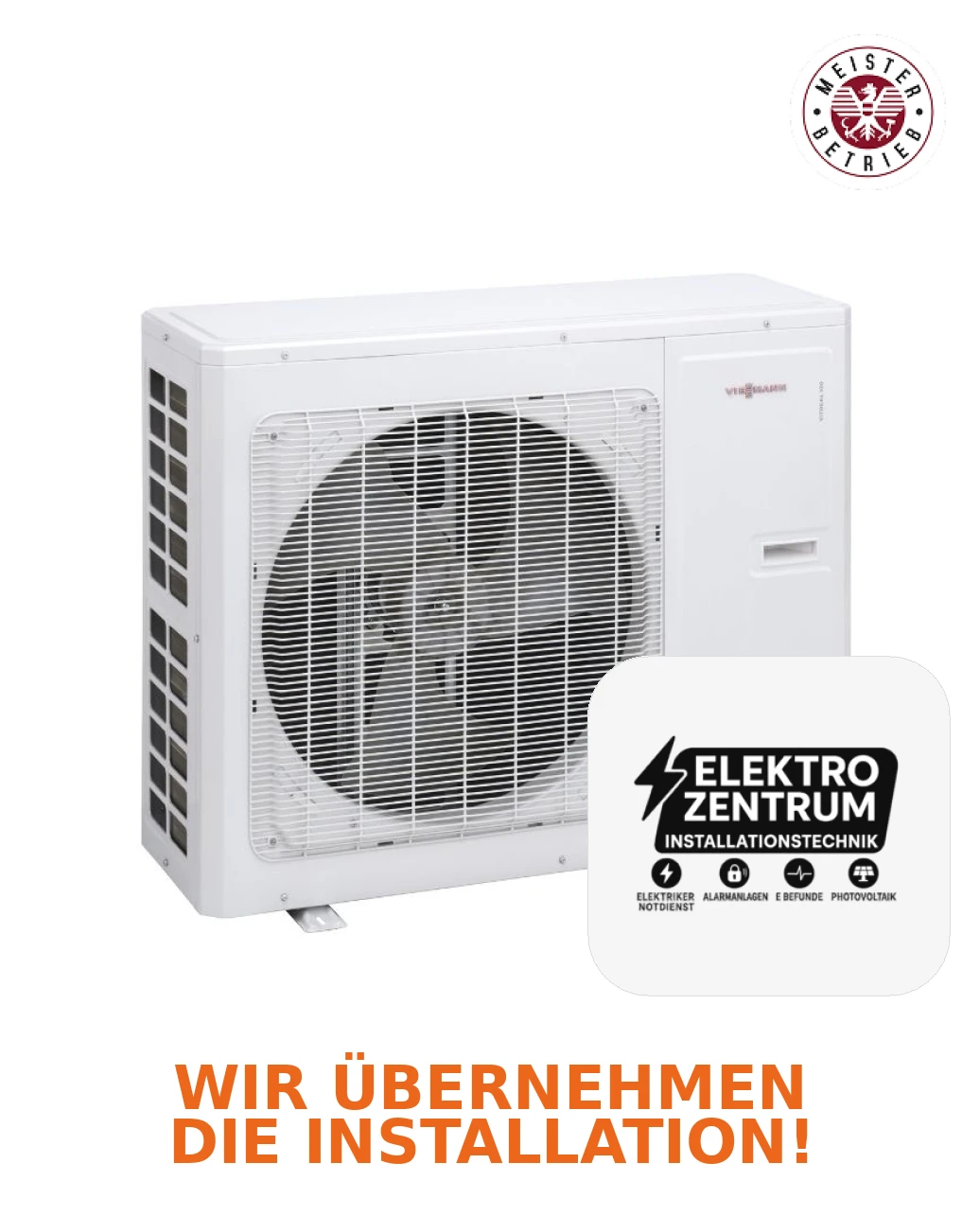 Wärmepumpe Viessmann Vitocal 100-S 6 kW AWB-M-E-AC 101.B06 – Heizen und Kühlen