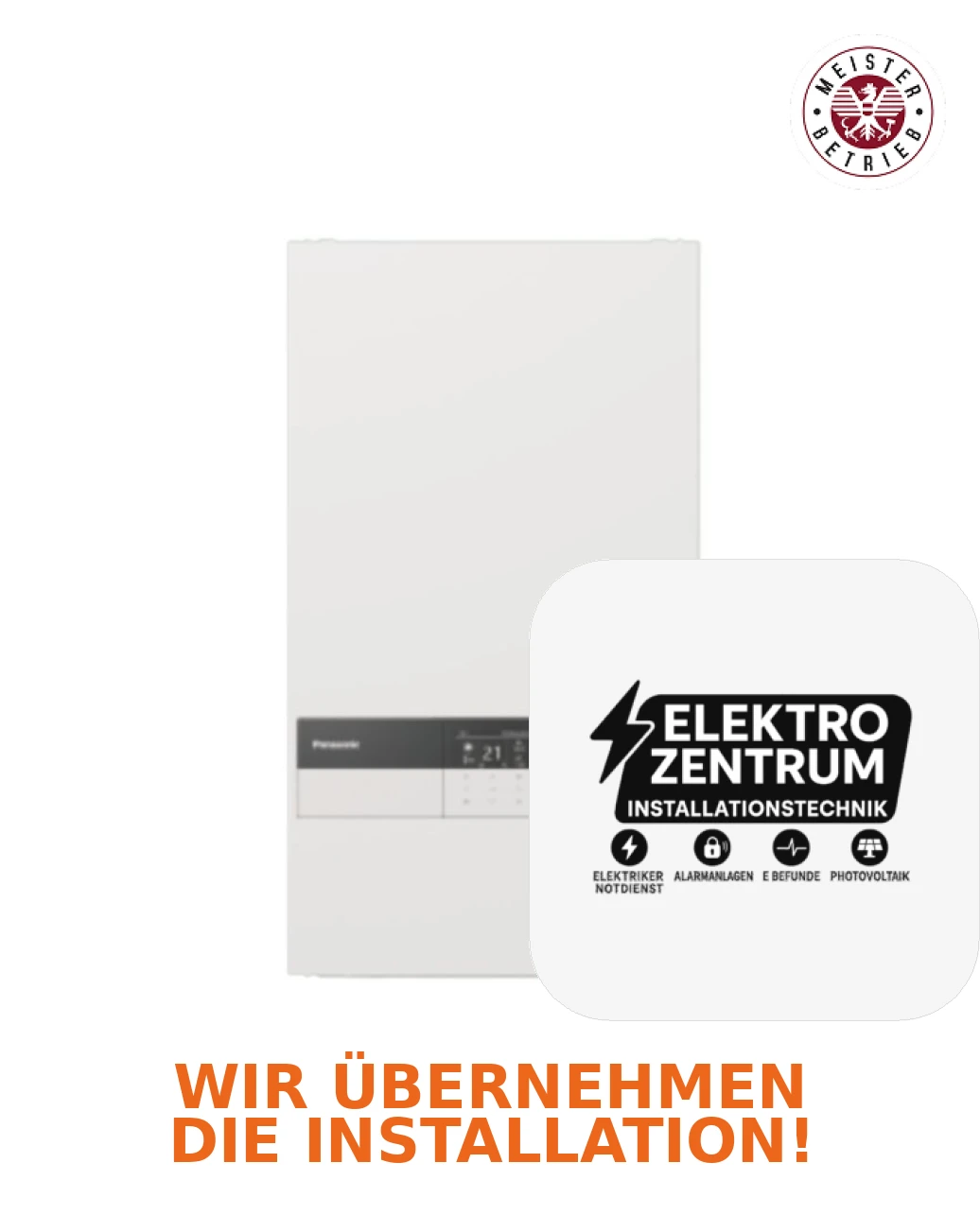 Wärmepumpe Panasonic Aquarea K High Performance 5kW WH-SDC0309K3E5 + WH-UDZ05KE5 - Zweizonen-Heizen und -Kühlen