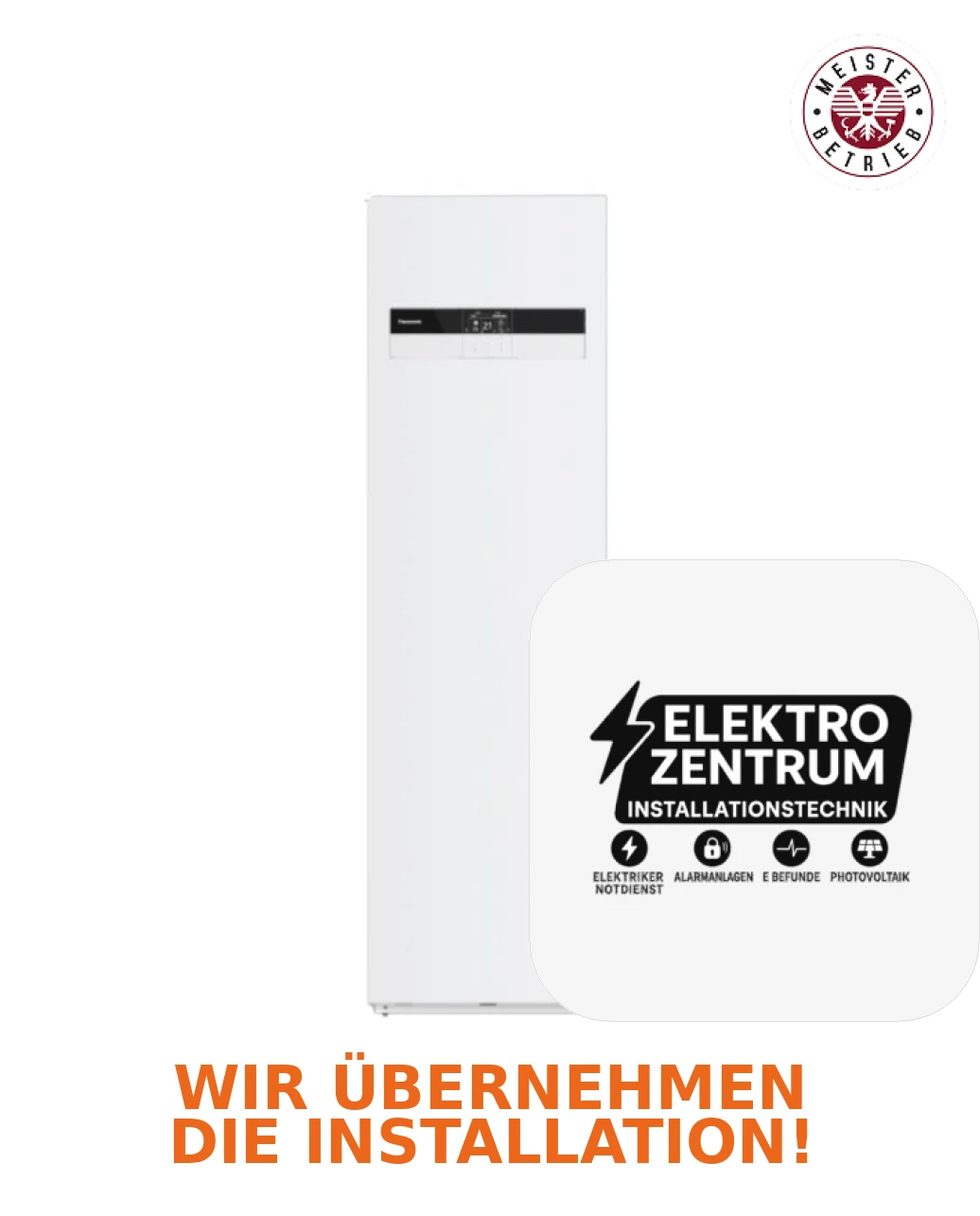Wärmepumpe Panasonic Aquarea K T-CAP 12kW WH-ADC0912K9E83 + WH-UXZ12KE8 - Zweizonen-Heizen und -Kühlen