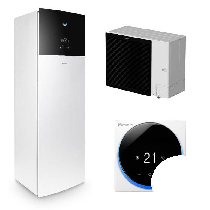 Wärmepumpe Daikin Altherma 3 R F 16kW EBVH16S23D9W + ERLA16DW1 – nur Heizung