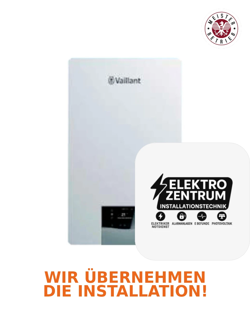 Wärmepumpe Vaillant aroTHERM Split Plus VWL 55/8.2 7kW – Heizung und -Kühlung