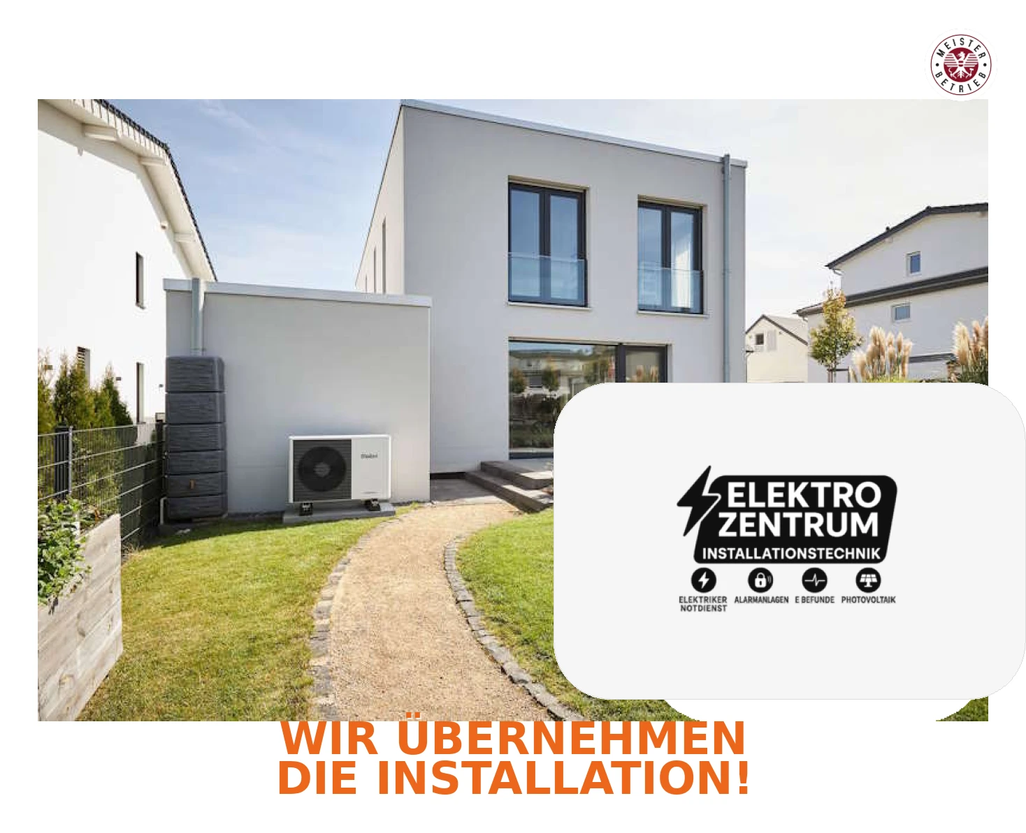 Wärmepumpe Vaillant aroTHERM Split Plus VWL 55/8.2 7kW – Heizung und -Kühlung