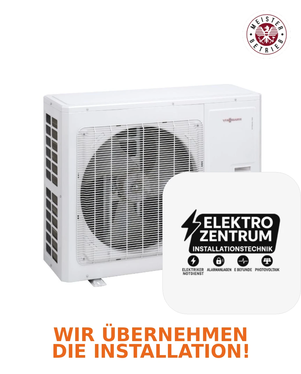 Wärmepumpe Viessmann Vitocal 111-S 8 kW AWBT-M-E-AC 111.B08 – Heizen und Kühlen