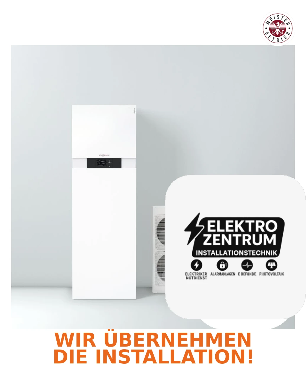 Wärmepumpe Viessmann Vitocal 111-S 8 kW AWBT-M-E-AC 111.B08 – Heizen und Kühlen