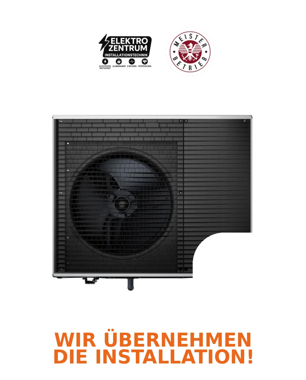 Wärmepumpe Daikin Altherma 4 H W 8kW EPBX10A9W + EPSK08AW1 – Heizung und Kühlung