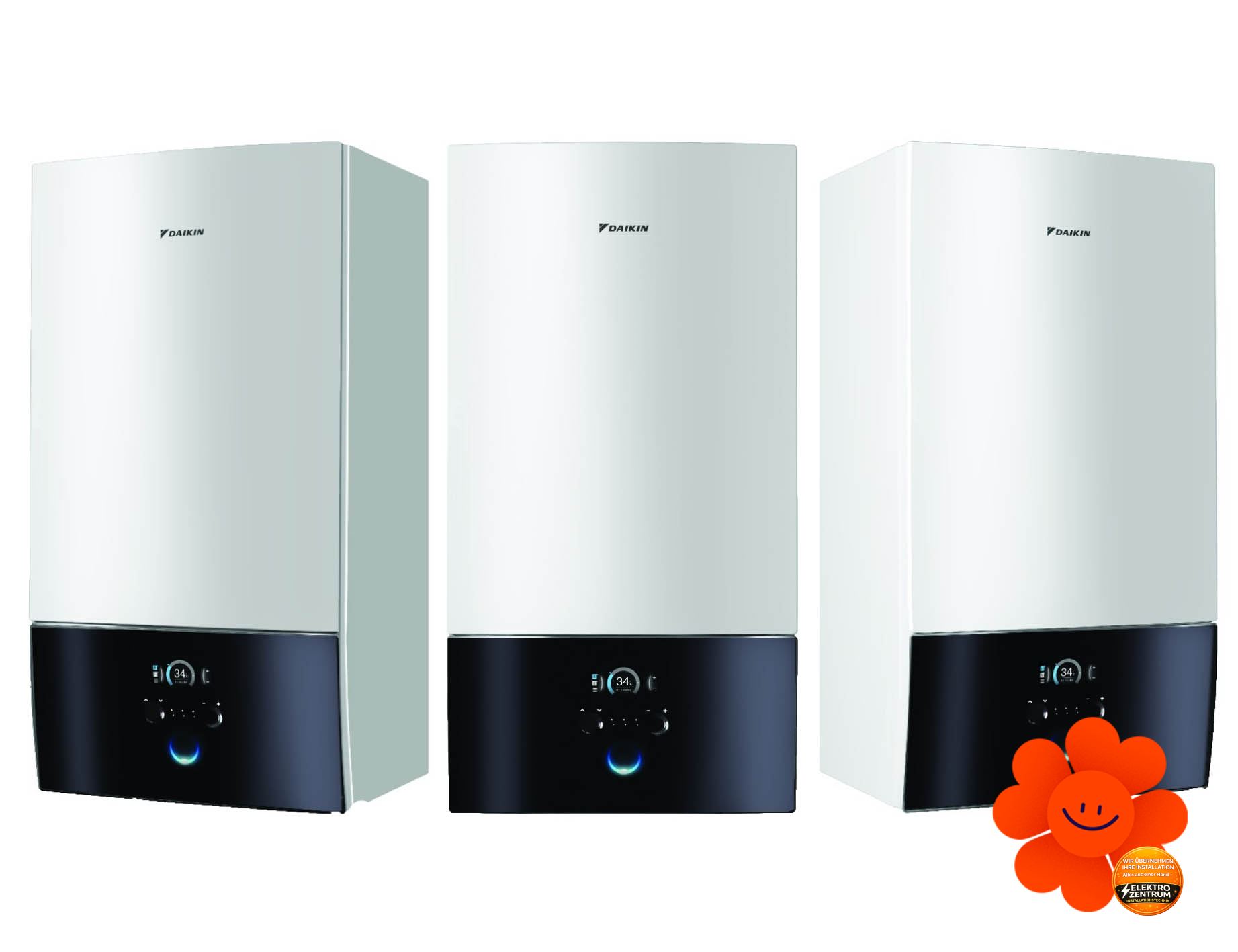 Wärmepumpe Daikin Altherma 3 H HT W 14kW ETBH16E6V7 + EPRA18DW17 - nur Heizung