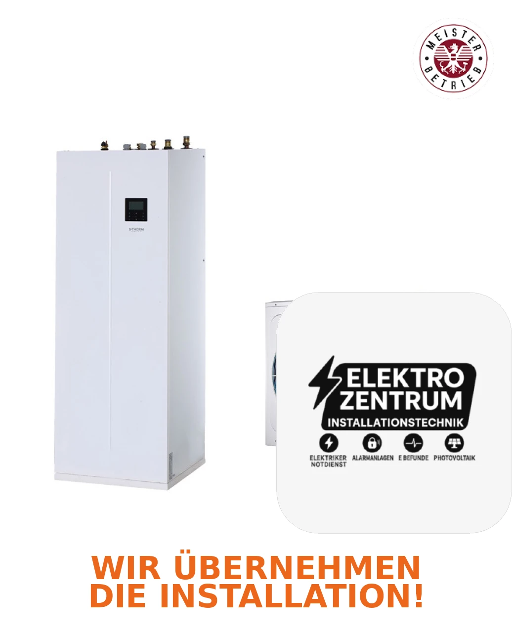 Wärmepumpe Sinclair S-Therm Yukon 16kW MSH-240TB-3/9 + MSH-160EB-3 - Heizen und Kühlen