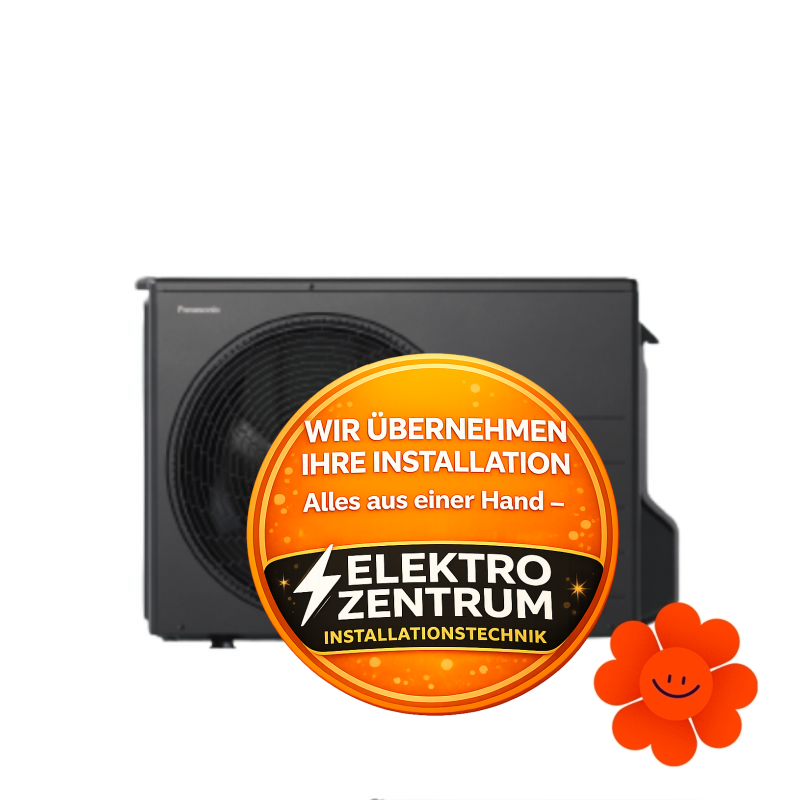 Wärmepumpe Panasonic Aquarea K High Performance 3kW WH-SDC0309K3E5 + WH-UDZ03KE5 - Zweizonen-Heizen und -Kühlen Vorschau 3