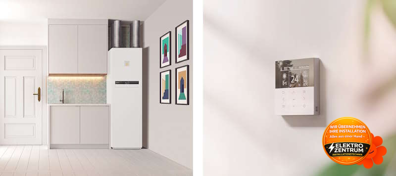 Wärmepumpe Panasonic Aquarea K High Performance 3kW WH-SDC0309K3E5 + WH-UDZ03KE5 - Zweizonen-Heizen und -Kühlen Vorschau 4