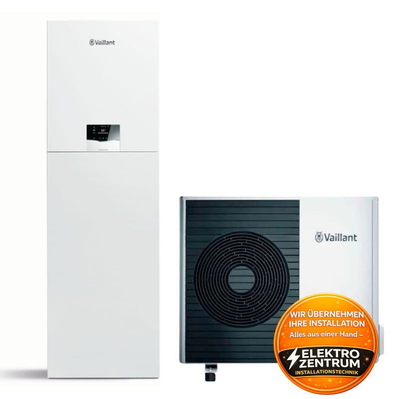 Wärmepumpe Vaillant aroTHERM uniTOWER Split Plus VWL 75/8.2 11kW – Zweizonen-Heizung und -Kühlung