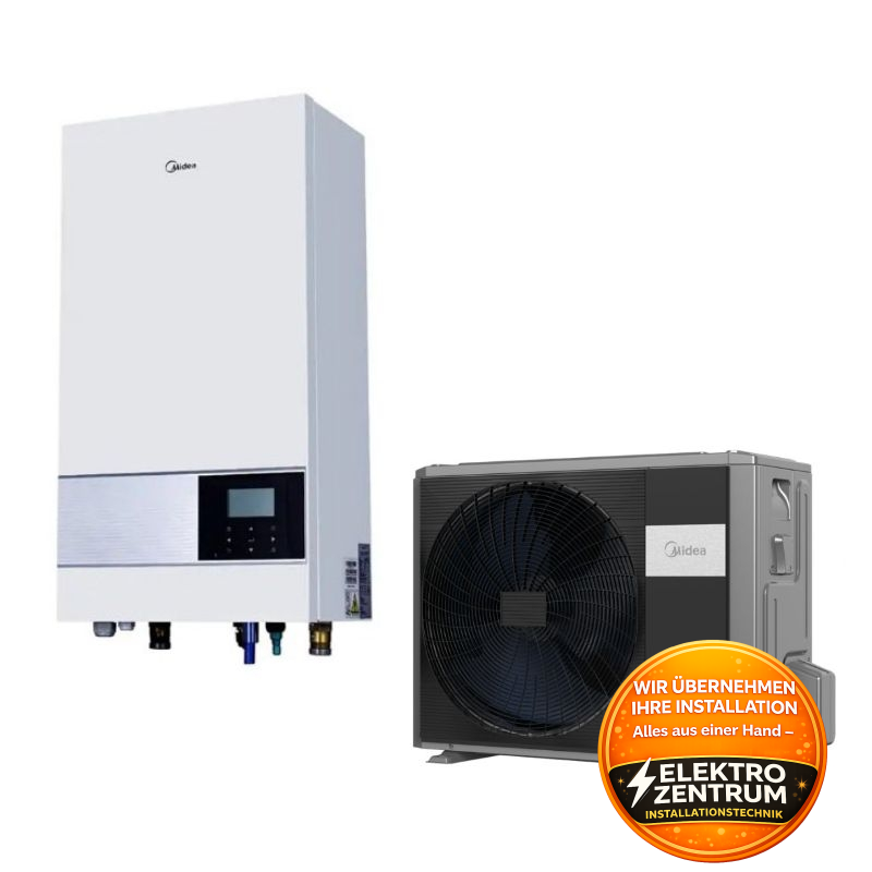 Wärmepumpe Midea M-Thermal 6 kW HB-A60/CD30GN8-B2 + MHA-V6W/D2N8-B2 - Heizen und -Kühlen