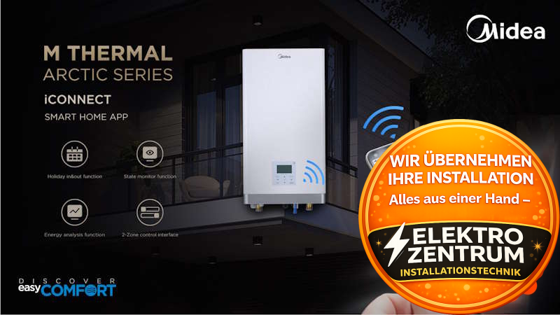 Wärmepumpe Midea M-Thermal 6 kW HB-A60/CD30GN8-B2 + MHA-V6W/D2N8-B2 - Heizen und -Kühlen Vorschau 5