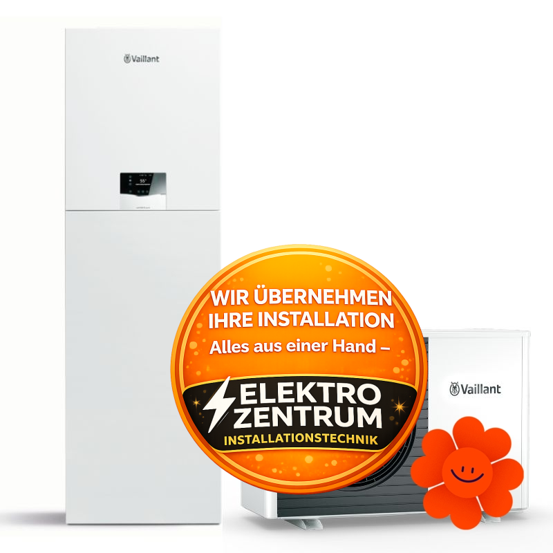 Wärmepumpe Vaillant aroTHERM uniTOWER Split Plus VWL 35/8.2 5kW – Zweizonen-Heizung und -Kühlung