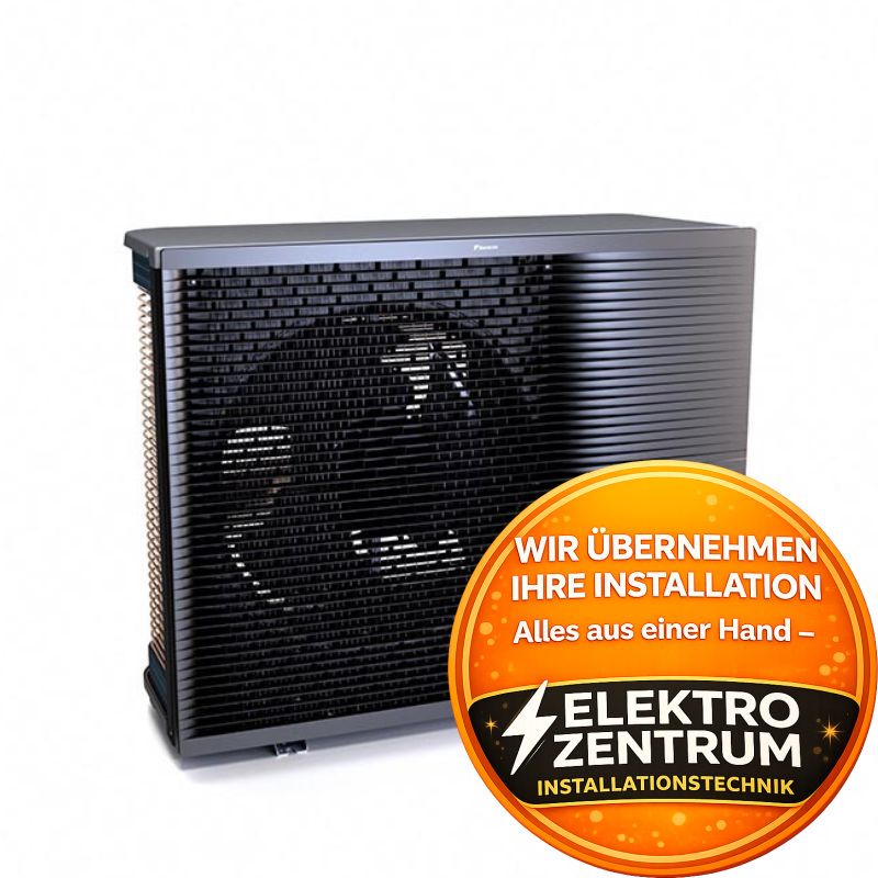 Wärmepumpe Daikin Altherma 3 R MT W 12kW ELBX12E9W + ERRA12EW1 - Heizen & Kühlen