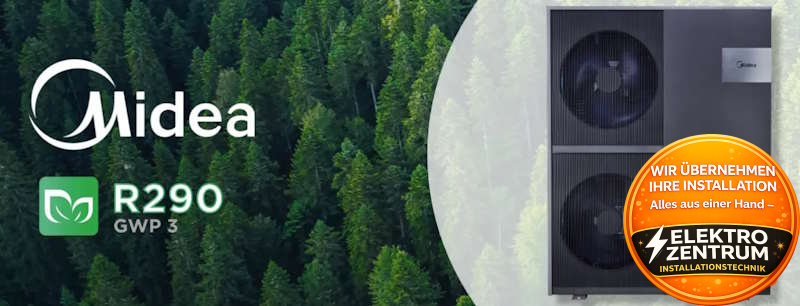 Wärmepumpe Midea M-Thermal Mars R290 Monoblock 30 kW MHC-V30WD2RN7 - Heizen und Kühlen