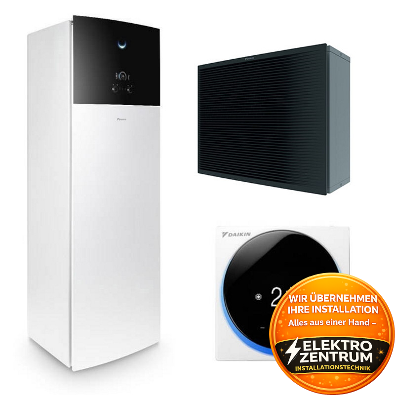 Wärmepumpe Daikin Altherma 3 H HT F 14kW ETVH16S18E6V7 + EPRA18DW17 - nur Heizung