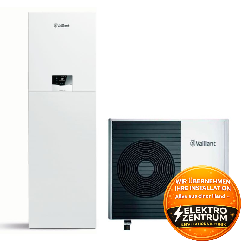 Wärmepumpe Vaillant aroTHERM uniTOWER Split Plus VWL 75/8.2 11kW – Heizung und -Kühlung