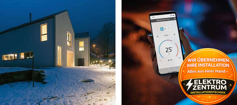 Wärmepumpe Panasonic Aquarea K High Performance 7kW WH-SDC0309K3E5 + WH-UDZ07KE5 - Zweizonen-Heizen und -Kühlen