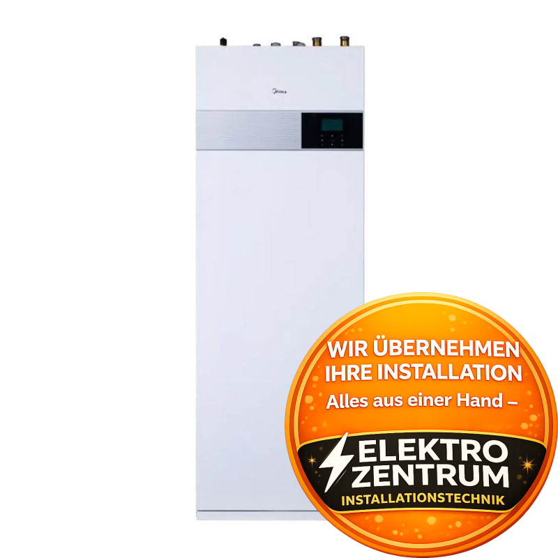 Wärmepumpe Midea M-Thermal 10 kW HBT-A100/240CD30GN8-B2 + MHA-V10W/D2N8-B2 - Heizen und -Kühlen