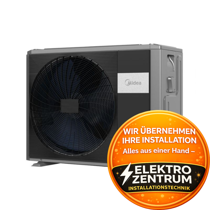 Wärmepumpe Midea M-Thermal 10 kW HBT-A100/240CD30GN8-B2 + MHA-V10W/D2N8-B2 - Heizen und -Kühlen