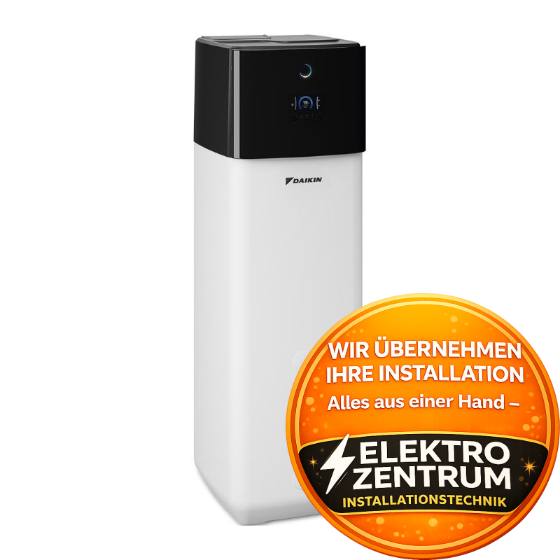 Wärmepumpe Daikin Altherma 3 R MT ECH2O 8 kW ELSXB12P30E + ERRA08EW1 - Heizen und Kühlen