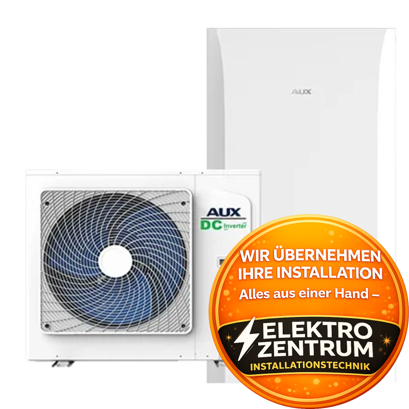 Wärmepumpe AUX AI Therma 12 kW ACHP-H12/5R3HA-I + ACHP-H12/5R3HA-O - Heizen und -Kühlen