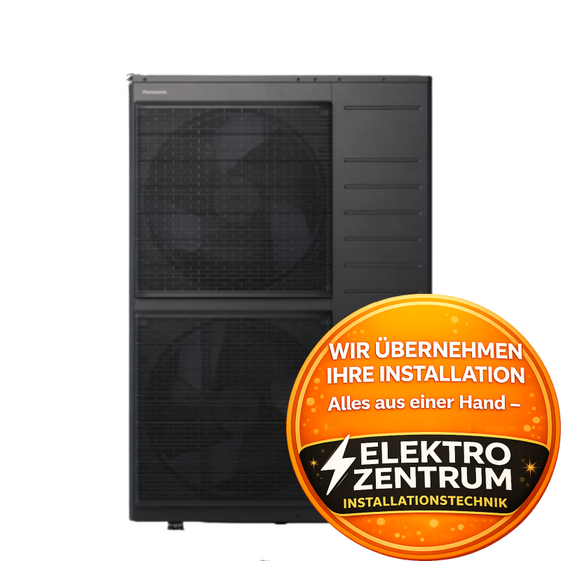 Wärmepumpe Panasonic Aquarea K High Performance 9kW WH-SDC09K3E8 + WH-UDZ09KE8 - Zweizonen-Heizen und -Kühlen