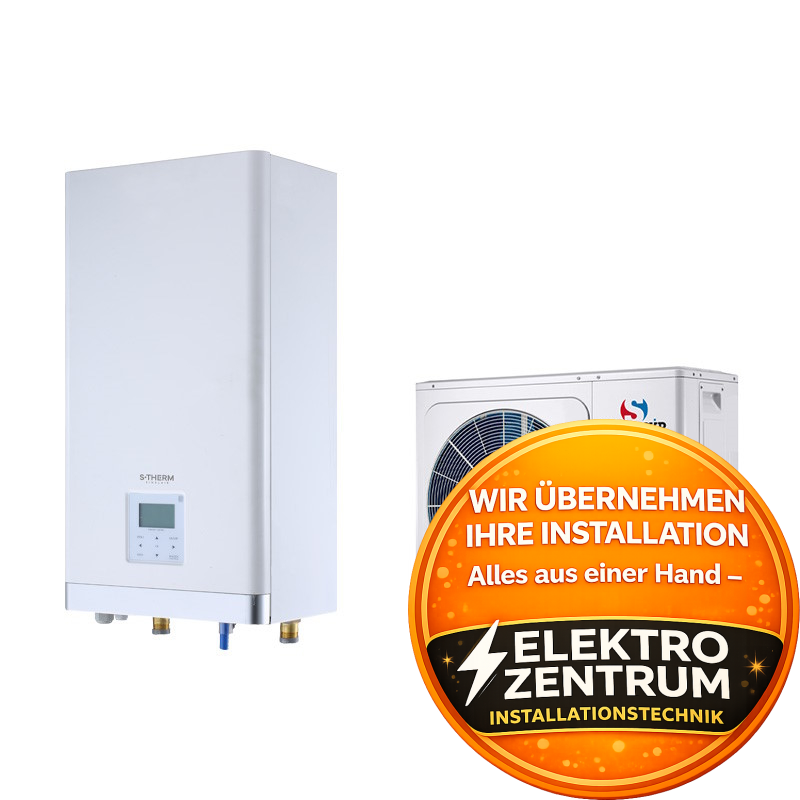 Wärmepumpe Sinclair S-Therm Yukon 10kW MSH-100IB-3/9 + MSH-100EB - Heizen und Kühlen