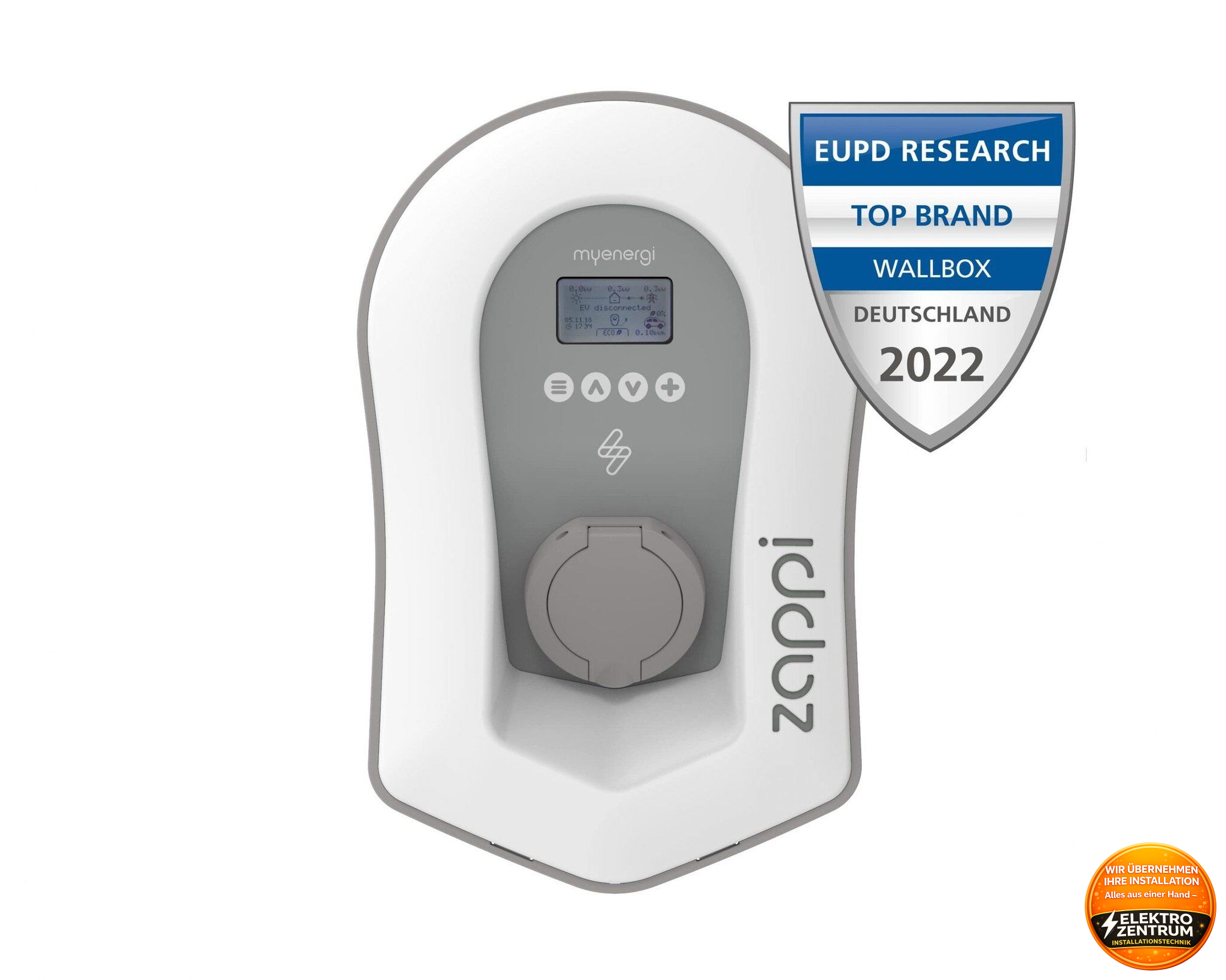 Myenergi Zappi V2.1 7.4 kW 1Phasen 32A ZAPPI-2H07UW