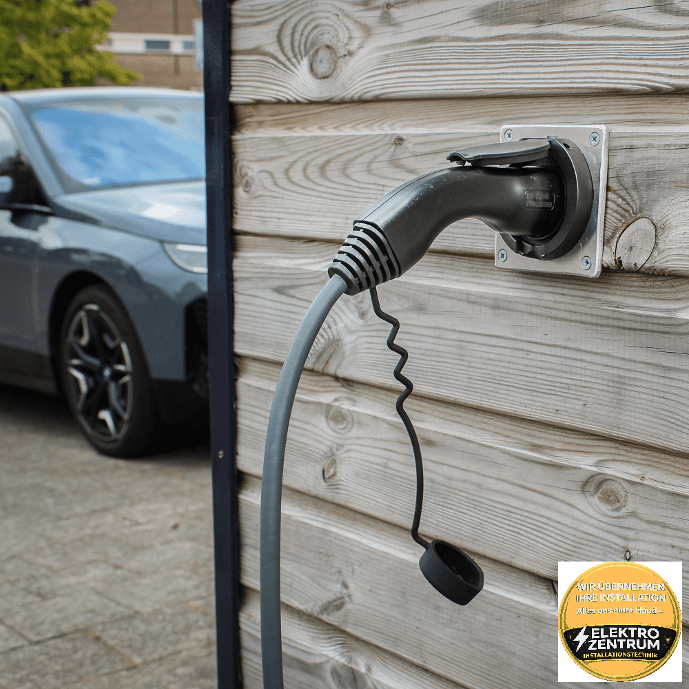 Unsichtbare Einbauwallbox invisibile 22 kW Wallbox inkl. 5m Ladekabel