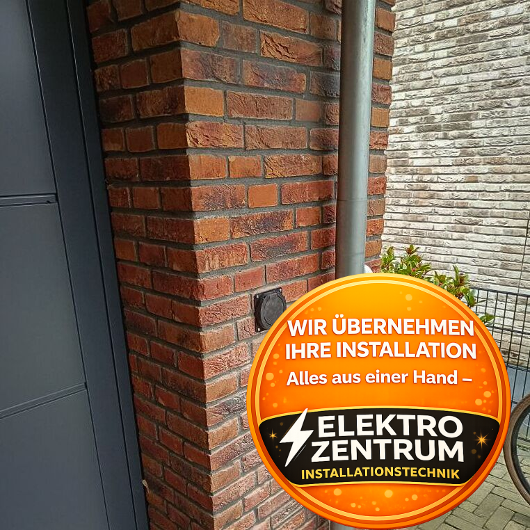 Unsichtbare Einbauwallbox invisibile 22 kW Wallbox inkl. 5m Ladekabel