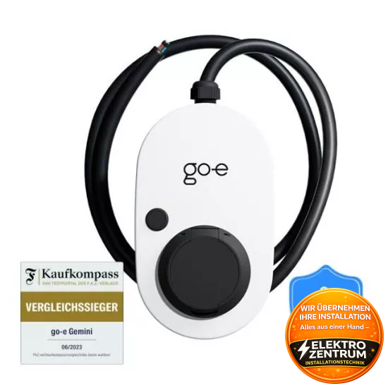 go-e Gemini CH-04-22-51 Wallbox 22 kW WLAN, App-Steuerung & PV-fähig