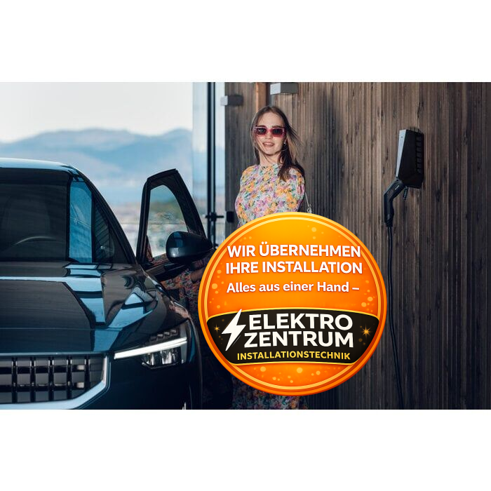 Easee Charge Up 22 kW – Typ 2 – Wallbox grau